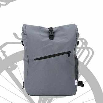 Fietstas Grijs 33 x 16 x 48 cm Polyester 3