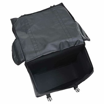 Fietstas Zwart en Grijs 15.5 x 31.5 x 40 cm Polyester 6