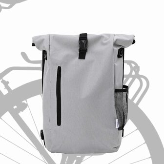 Fietstas Grijs 31 x 13 x 58 cm Polyester 2