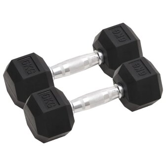 Halters 2 st 12 kg totaal gietijzer 1