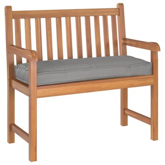 Palletkussen voor bank Grijs 100 x 40 x 8 cm Oxford stof 2