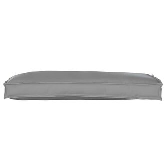 Palletkussen voor bank Grijs 100 x 40 x 8 cm Oxford stof 3
