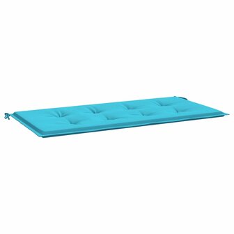 Tuinbank Kussen Turquoise 120 x 50 x 4 cm Oxford stof 2