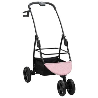 Opvouwbare Huisdierenwagen Roze 78 x 54 x 101 cm Oxford stof 4