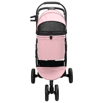 Opvouwbare Huisdierenwagen Roze 78 x 54 x 101 cm Oxford stof 6