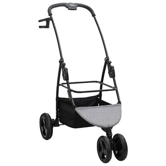 Opvouwbare Huisdierenwagen Grijs 78 x 54 x 101 cm Oxford stof 4