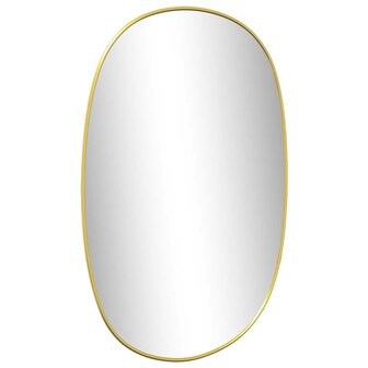 Wandspiegel 50x35 cm goudkleurig 4