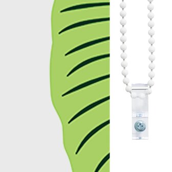 Doucherolgordijn met cassette 60x240 cm stofbreedte 56 cm 7