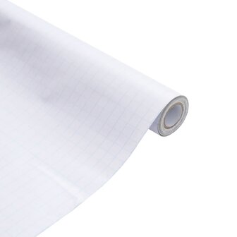 Raamfolie mat 90 x 2000 cm PVC wit 7