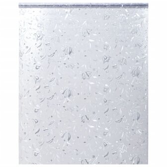 Raamfolie bloemenpatroon mat 60x500 cm PVC 1