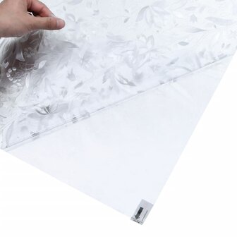 Raamfolie bloemenpatroon mat 60x500 cm PVC 6