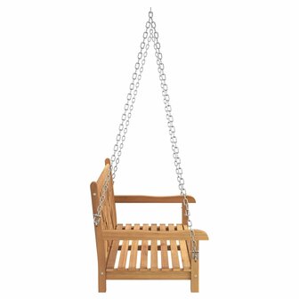 Schommelbank Anders Bruin 114 x 60 x 64 cm Massief teakhout 4