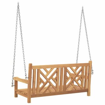 Schommelbank Anders Bruin 114 x 60 x 64 cm Massief teakhout 5