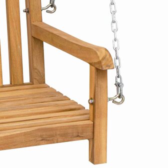 Schommelbank Anders Bruin 114 x 60 x 64 cm Massief teakhout 6