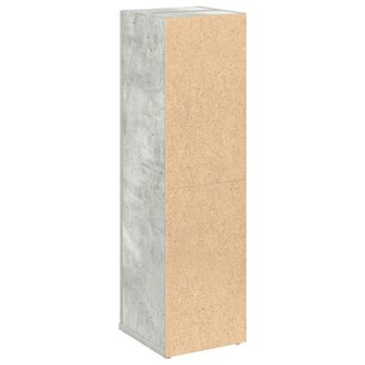 Badkamerkast met rolhouder 20,5x22x72 cm betongrijs 7