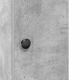 Badkamerkast met rolhouder 20,5x22x72 cm betongrijs 9