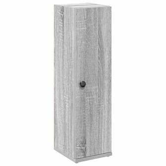 Badkamerkast met rolhouder 20,5x22x72 cm grijs sonoma eiken 2