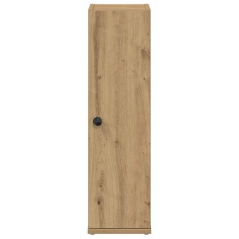 Badkamerkast met rolhouder 20,5x22x72 cm artisanaal eikenkleur 4