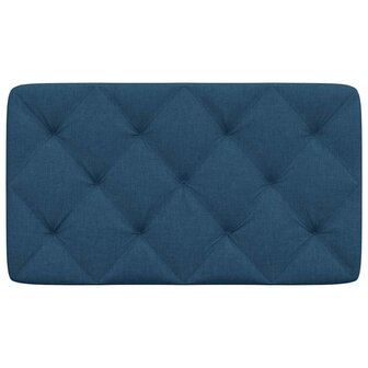 Hoofdbordkussen 80 cm stof blauw 4