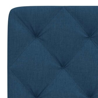 Hoofdbordkussen 80 cm stof blauw 7