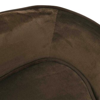 Hondenbank 67x47x36 cm pluche bruin 6