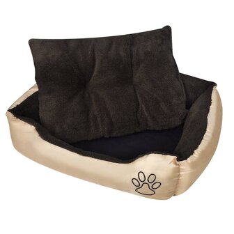 Hondenmand bruin en Beige XXL 1