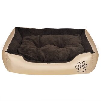 Hondenmand bruin en Beige XXL 3