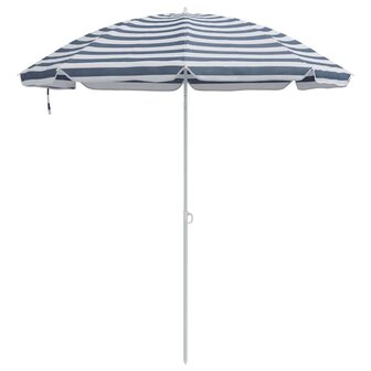 Strandparasol Blauw 263 x 263 x 272 cm Polyester, Metaal 3