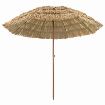 Strandparasol Bruin &Oslash; 265 x 267 cm Staal 1