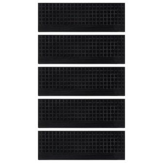 Trapmatten 5 st 25x75 cm rubber 3
