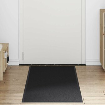 Deurmat 60x150 cm zwart 2