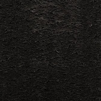 Vloerkleed HUARTE laagpolig zacht wasbaar 80x150 cm zwart 9
