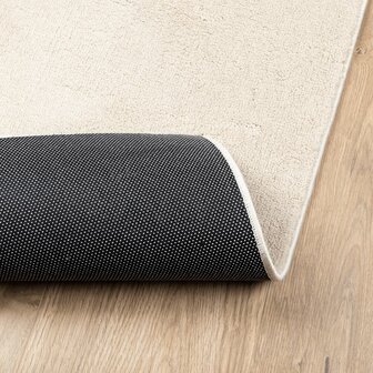 Vloerkleed OVIEDO laagpolig 120x120 cm beige 5