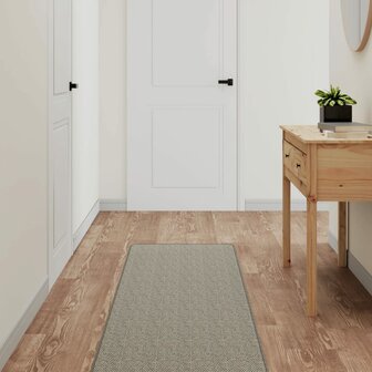 Tapijtloper 50x250 cm sisal-look taupe 1