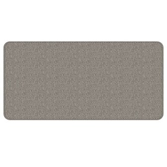 Tapijtloper 50x100 cm sisal-look zilverkleurig 3