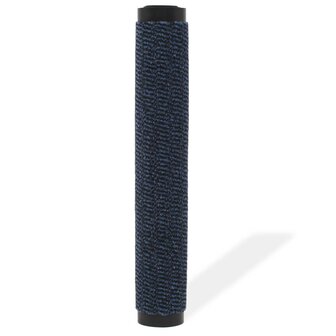 Droogloopmat rechthoekig getuft 80x120 cm blauw 2