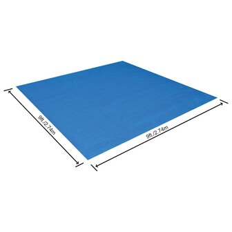 Bestway Zwembadgrondzeil Flowclear 274x274 cm 3