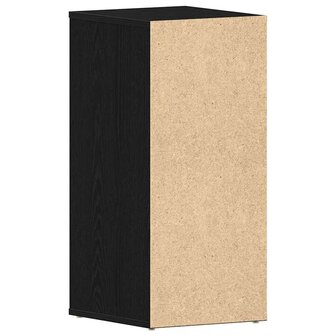 Schoenenkast met plank Zwart eiken 32 x 35 x 70 cm Bewerkt hout 6