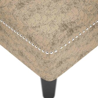 Chaise longue met kussen&amp;rechterarmleuning kunstleer lichtgrijs 7