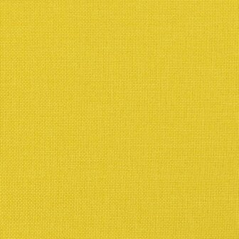 3-delige Loungeset met kussens stof lichtgeel 8