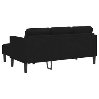 Bankstel 2 pcs Zwart 173 x 131 x 67 cm Stof 8