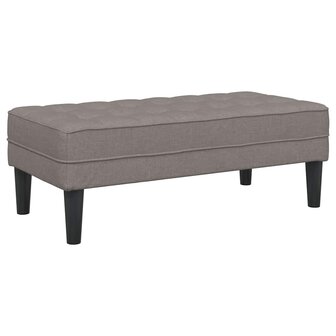 Bankstel 2 pcs Taupe 173 x 131 x 67 cm Stof 6