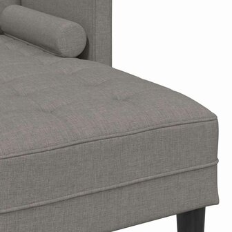 Bankstel 2 pcs Taupe 173 x 131 x 67 cm Stof 9
