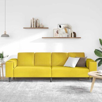 Bankstel Geel Fluweel 3