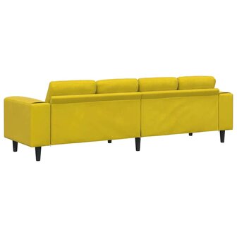 Bankstel Geel Fluweel 6