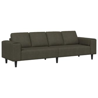 Bankstel Leger groen Faux suede leer 2
