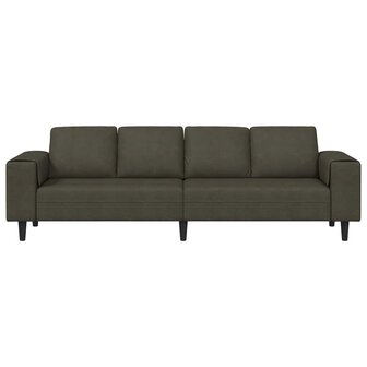 Bankstel Leger groen Faux suede leer 4
