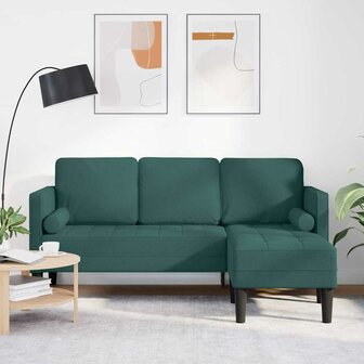 Bankstel Donkergroen 173 x 131 x 67 cm Stof 1