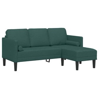 Bankstel Donkergroen 173 x 131 x 67 cm Stof 2