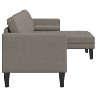 Bankstel Taupe 173 x 131 x 67 cm Stof 6